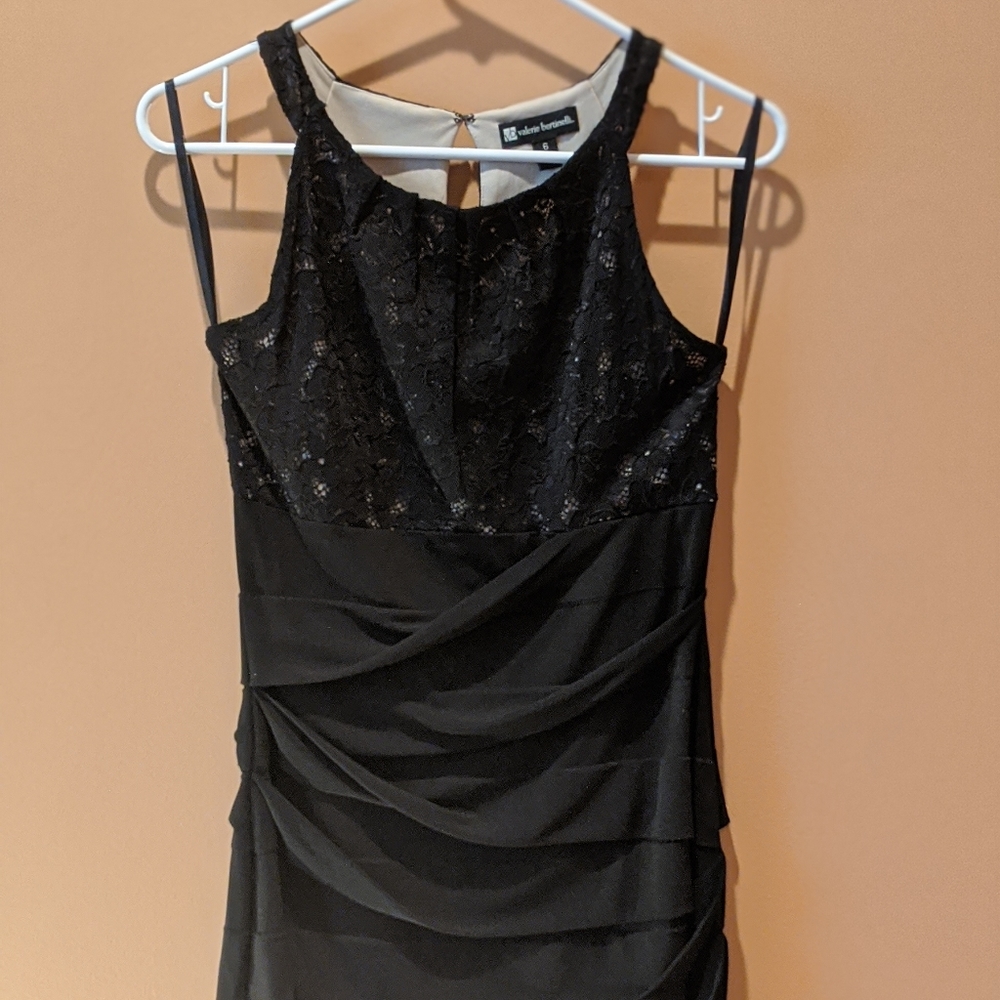 Black cocktail dress
